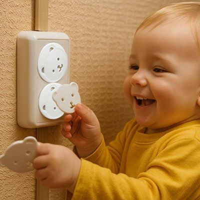 Cache prise | Sécuri - Kids - Sérénité Bébé
