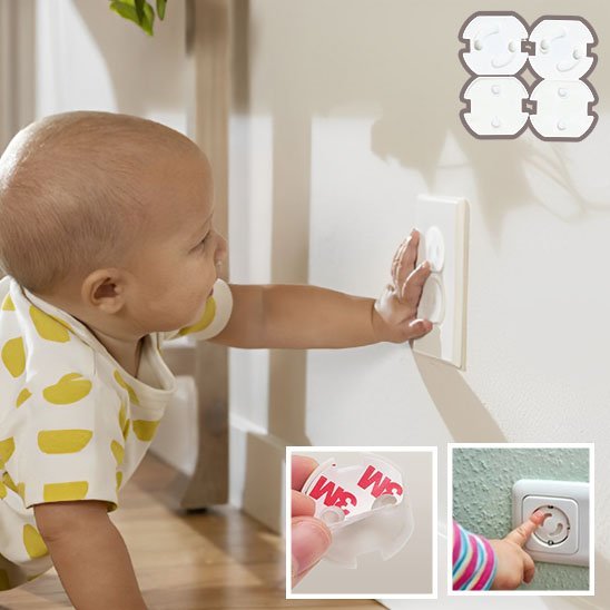 Cache - prises sécurité enfants | Protection électrique - Sérénité Bébé
