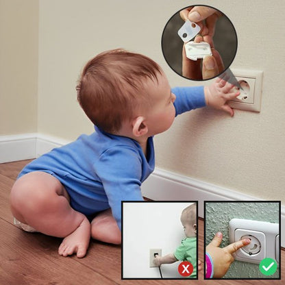 Cache - prises sécurité enfants | Protection électrique - Sérénité Bébé