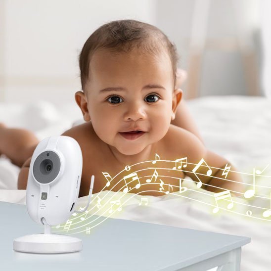 Caméra bébé | Vision HD WiFi - Sérénité Bébé