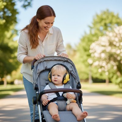 Casque anti bruit bébé | Protection Confort - Sérénité Bébé