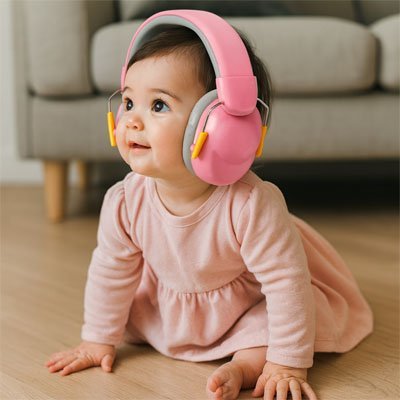Casque anti bruit bébé | Protection Confort - Sérénité Bébé