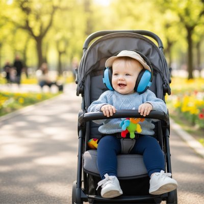 Casque anti bruit bébé | Protection Confort - Sérénité Bébé